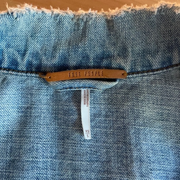 Free People Jean Jacket XS/S - Picture 2 of 6